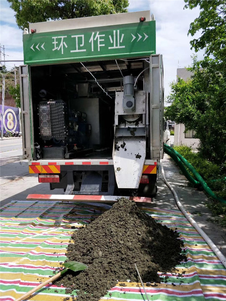 嘉陵淤泥干湿分离