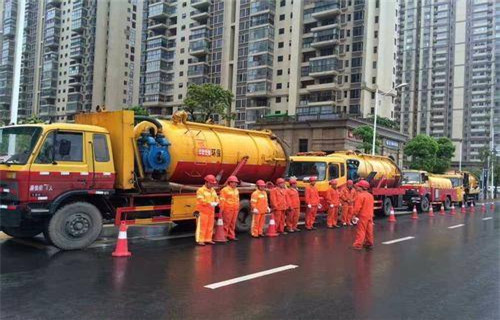 嘉陵市政管道清淤